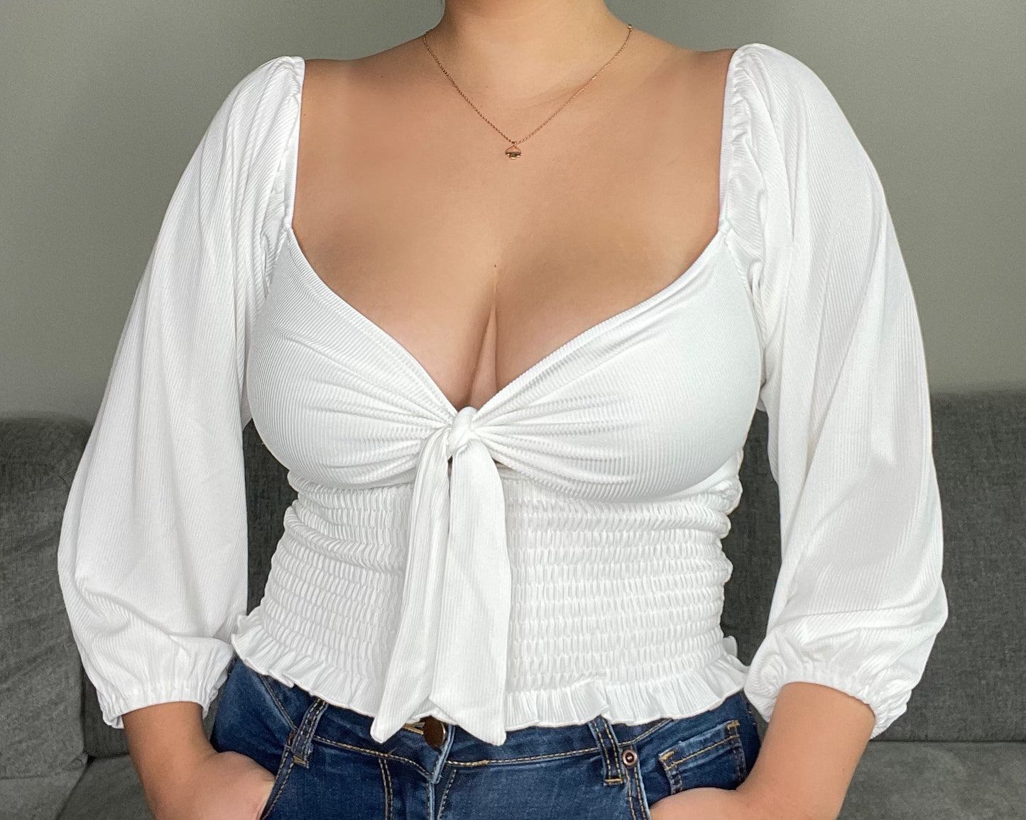 Leticia Off The Shoulder Top (WHITE)